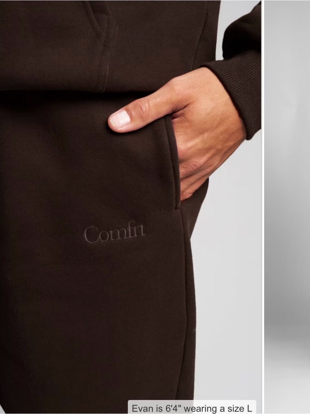 Comfit Women's Dark Brown Jogger Pants